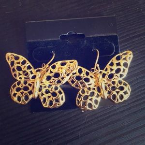 Authentic Coach Butterfly Earrings